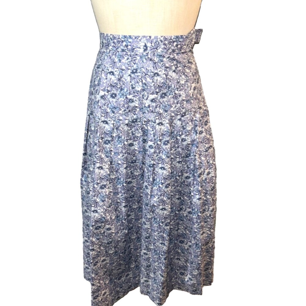 Laura Ashley Vintage NWOT Made in Great Britain Women's A-Line Midi Skirt size 4